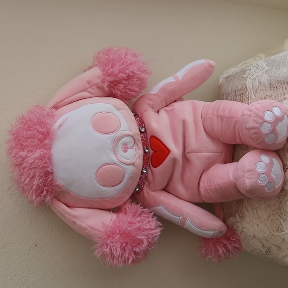 Skelanimals  Pink Plush Poodle Backpack New // on hold for BL - Picture 5 of 14